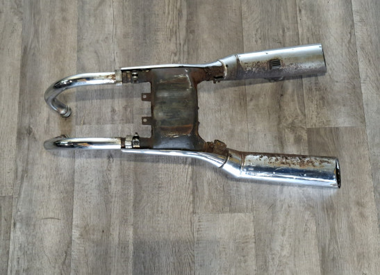 Uitlaat Honda VF 700  750 C Magna