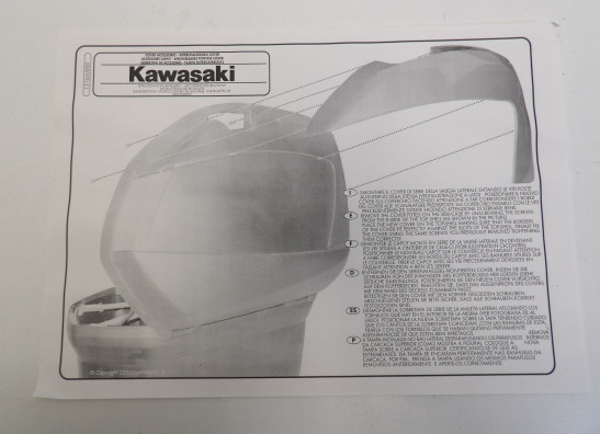 Luggage set Kawasaki VERSYS 1000