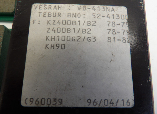 Remblokken voor Kawasaki Z 400