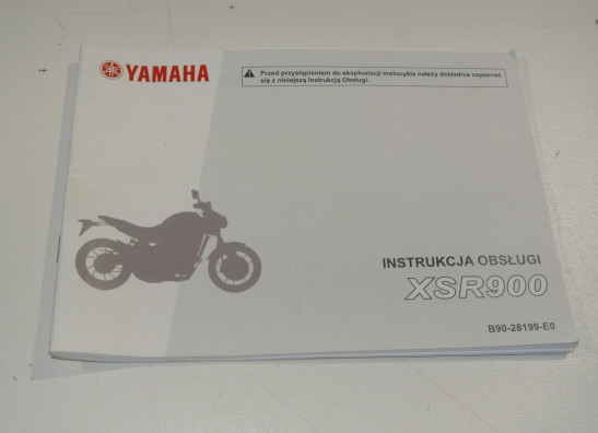 Instructieboekje Yamaha XSR 900
