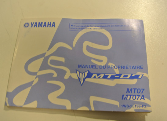 Instructieboekje Yamaha MT 07