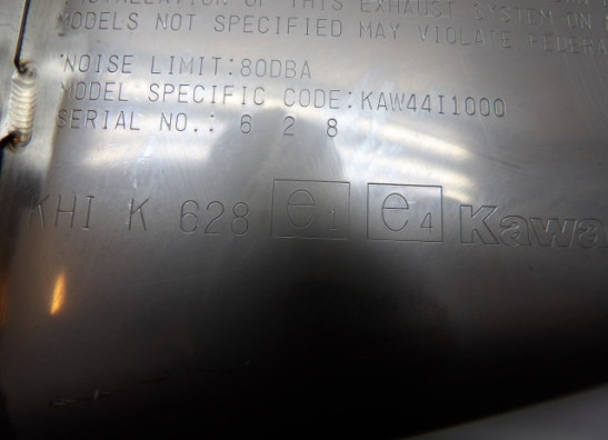 Auspuff Kawasaki Z 1000