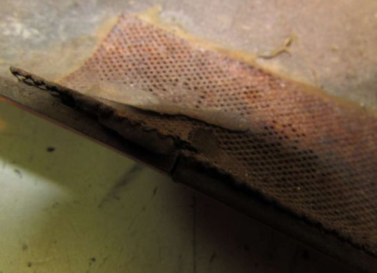 Seitenverkleidung links klein Suzuki GS 550 ES