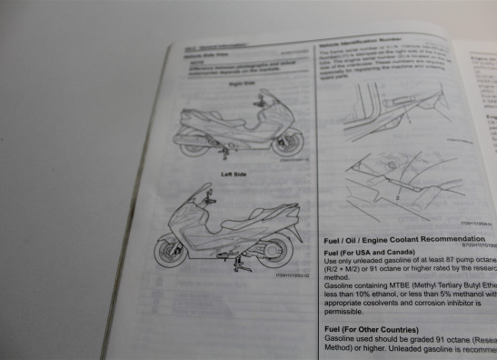 Bedienungsanleitung Suzuki Burgman 400