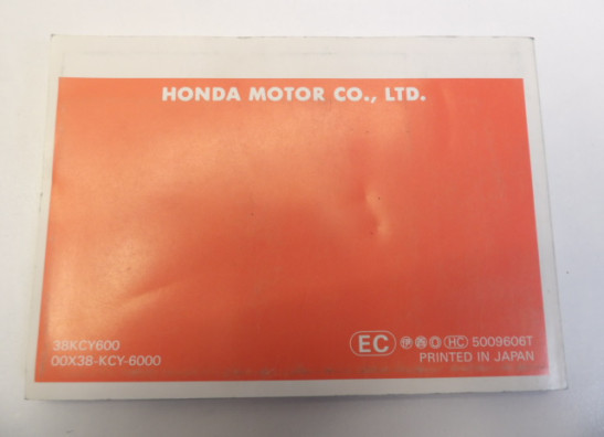 Manuel Honda Overige Honda