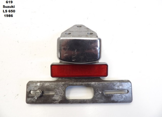 License plate holder Suzuki LS 650