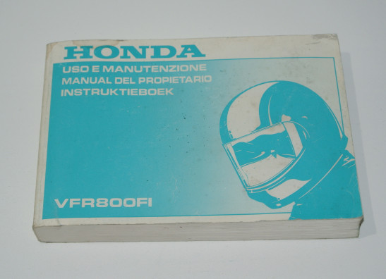 Fahrerhandbuch Honda VFR 800 I