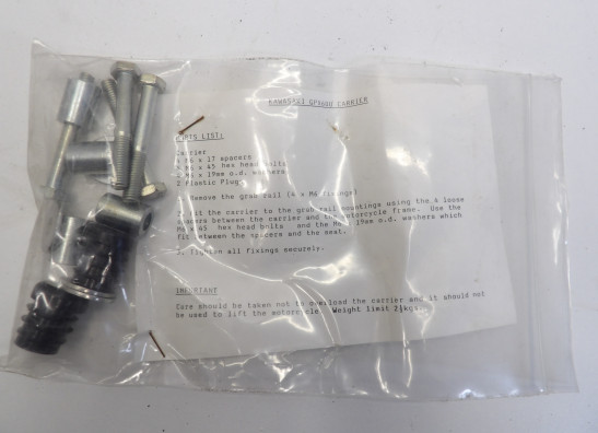 Gepacktrager Kawasaki GPX 600