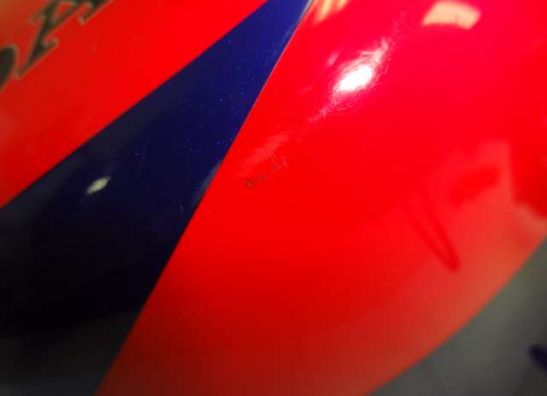Fuel tank cover Honda CBR Fireblade