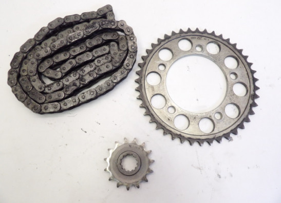 Chain and sprocket kit Honda CBR 600 F
