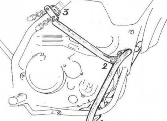 Motorschutzbugel Sturzbugel Kawasaki Overige Kawasaki