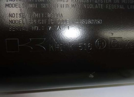 Uitlaat Kawasaki Z 750