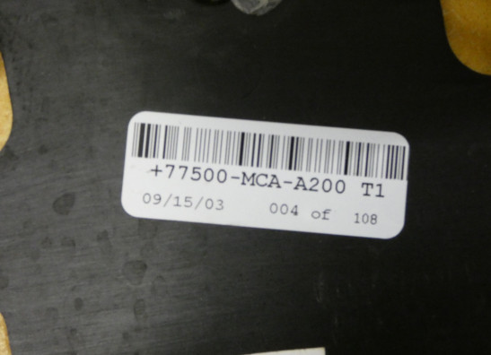 Buddy zadel Honda Goldwing GL1800