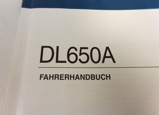 Fahrerhandbuch Suzuki DL 650 V STROM