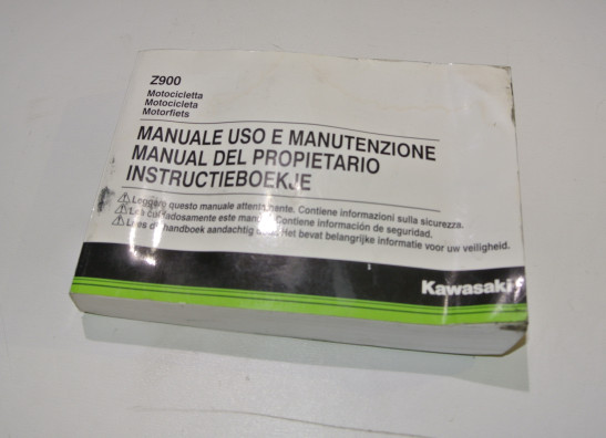Instructieboekje Kawasaki Z 900