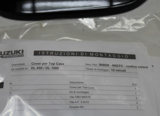 Top Box upper plate Suzuki DL 1000 V STROM