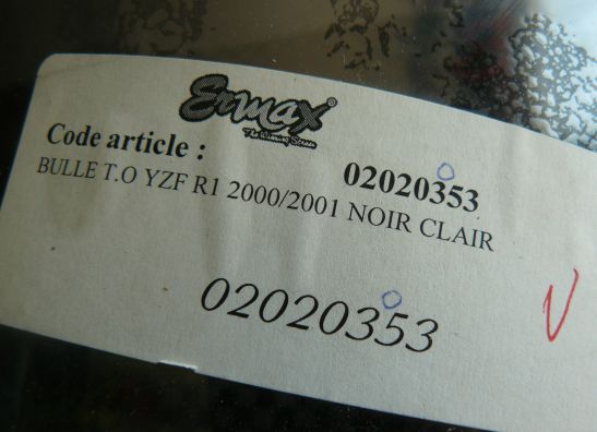 Wind screen Yamaha YZF R1