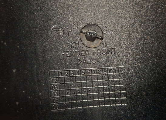 Kotflugel vorne Hyosung GT 650