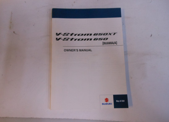 Instructieboekje Suzuki DL 650 V STROM