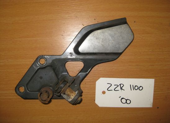 Main step holder left Kawasaki ZZR 1100