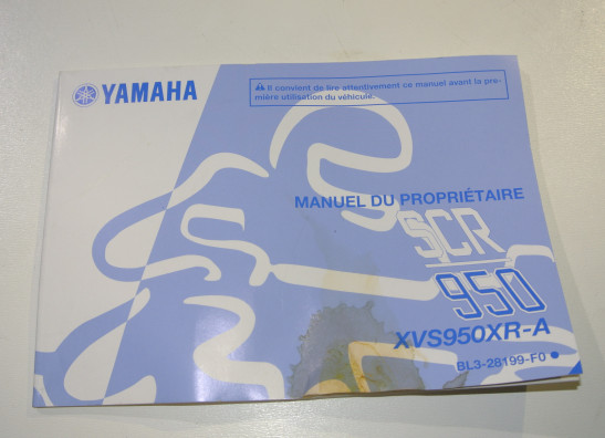 Instructieboekje Yamaha XV 950 R