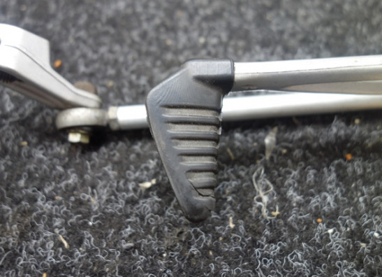 Schetsplaat links Benelli TNT 1130 cafe racer