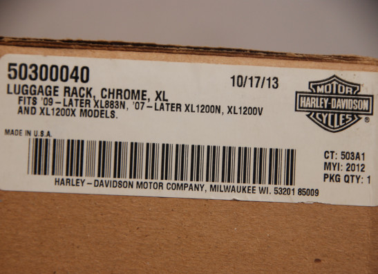 Lugage carrier Harley Davidson Sportster