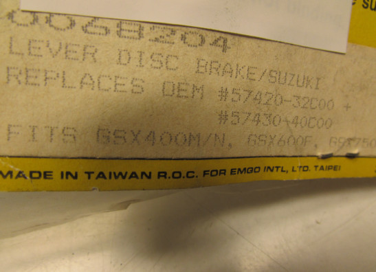 Remhandle Suzuki GSX F 600