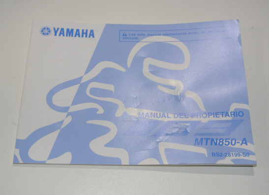 Instructieboekje Yamaha XSR 900