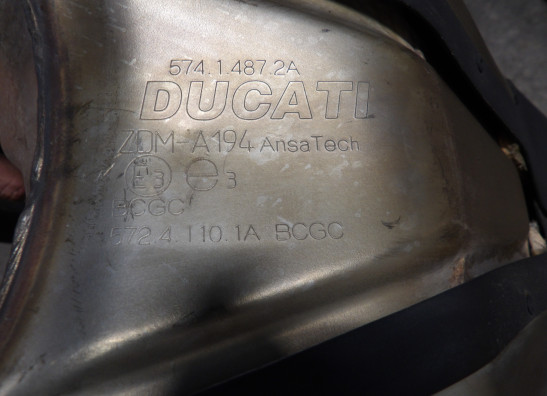 Uitlaat Ducati Streetfighter V4