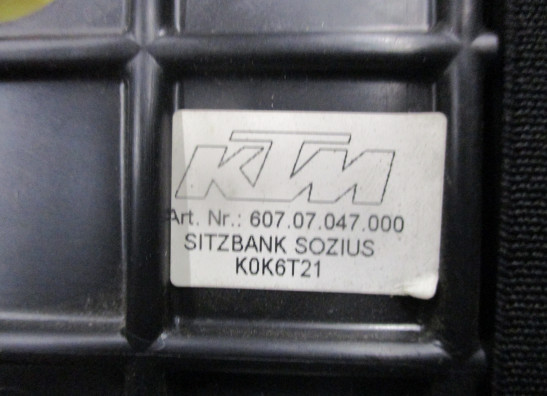 Buddy zadel KTM 1290  Super Adventure