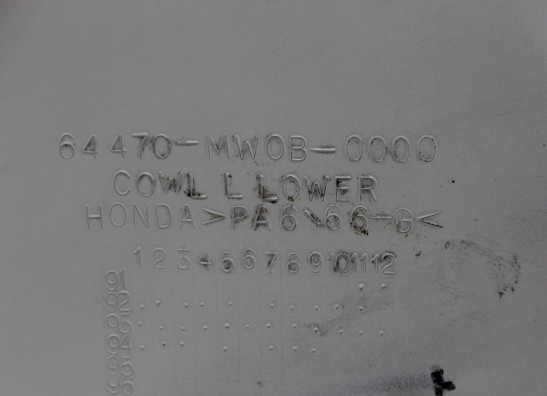 Linker onderkuip Honda CBR 900 RR