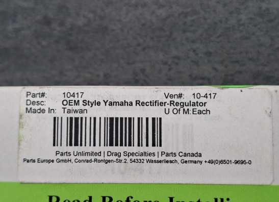 Regulator rectifier  Yamaha FZR 600