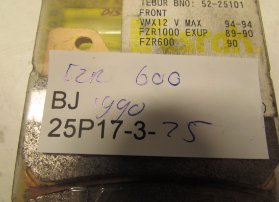 Bremsbeläge Yamaha FZR 600