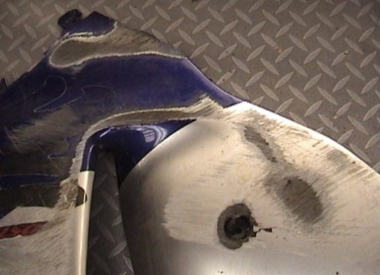 Linker zijkuip Suzuki GSX R 1300 Hayabusa