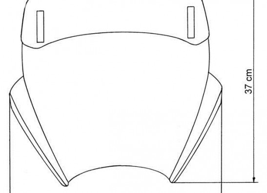 Scheibe Windschild Aprilia Mana 850