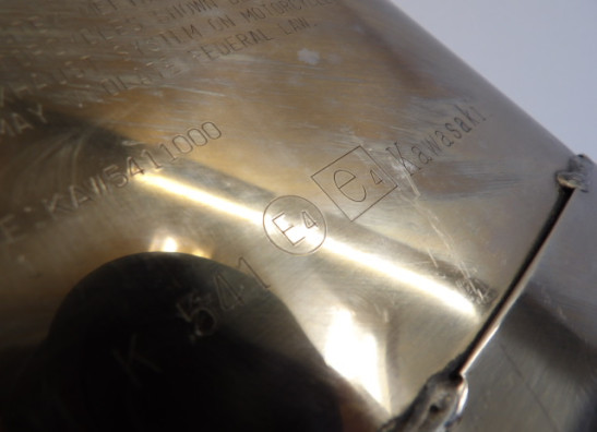 Uitlaat Kawasaki Z 1000