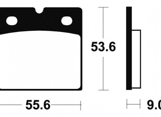 Braking pads rear BMW K 1200 RS