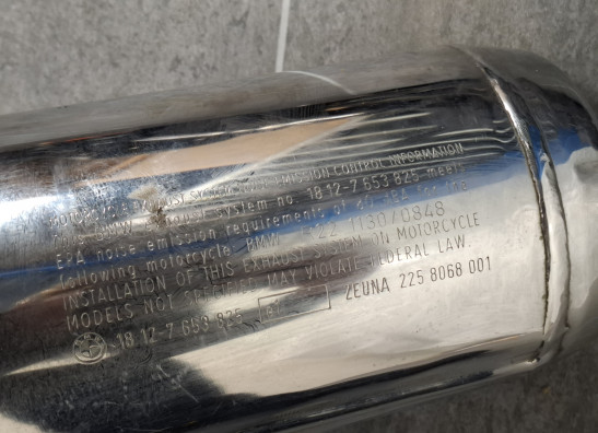 Uitlaat BMW R 1150 RT   R 850 RT