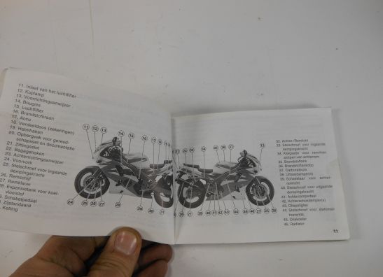 Instructieboekje Kawasaki ZX 6 R