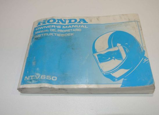 Fahrerhandbuch Honda NTV 650