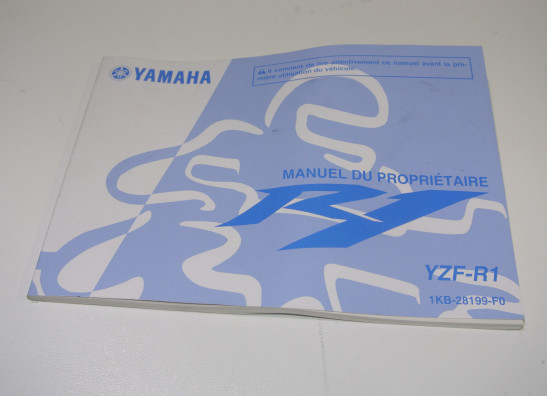 Instructieboekje Yamaha YZF R1