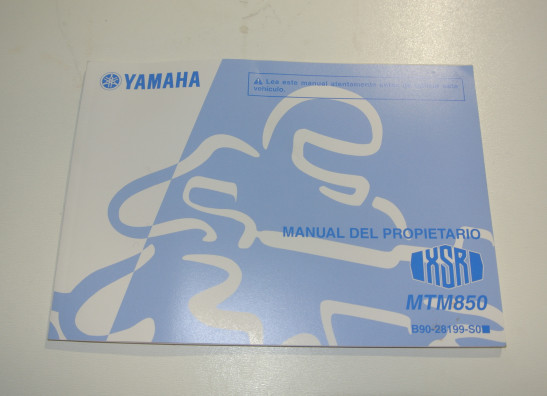 Instructieboekje Yamaha XSR 900