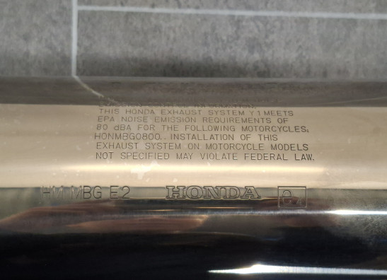 Uitlaat Yamaha FJR 1300