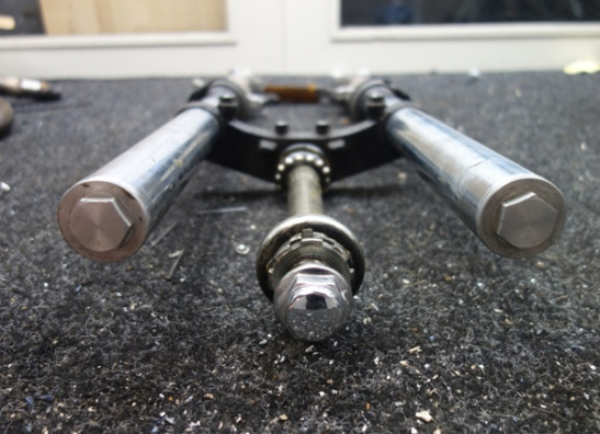 Voorpoten compleet Honda Deauville 650 - 700