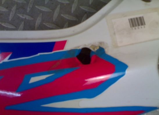 Linker achterkant Suzuki GSX R 750