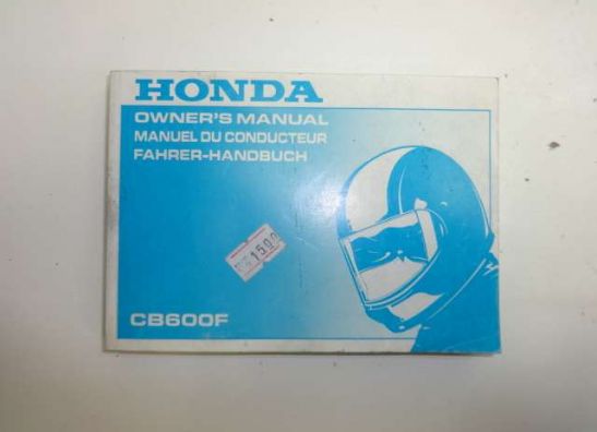 Manuel Honda CB 600 F