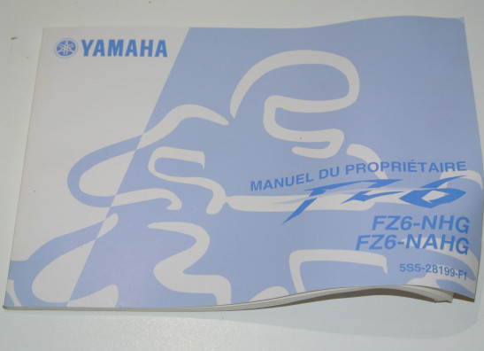 Instructieboekje Yamaha FZ6
