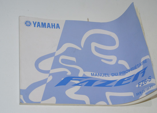 Fahrerhandbuch Yamaha FZ6