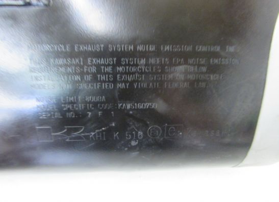 Uitlaat Kawasaki Z 750